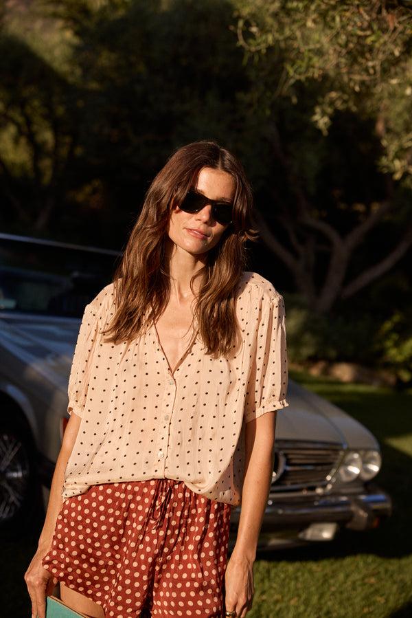 Natalie Martin VIOLET TOP