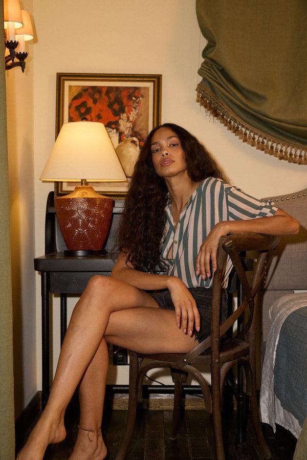 Natalie Martin VIOLET TOP