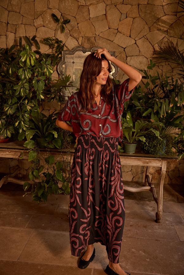 Natalie Martin VIOLET TOP