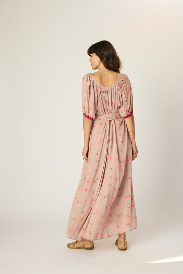 natalie martin VIVI DRESS WITH SASH