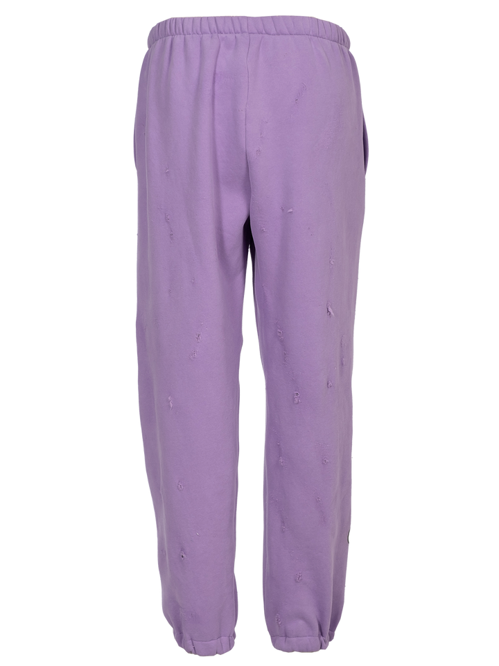 Natasha Zinko Distressed 'F*ck Off Friday' Jogging Pants