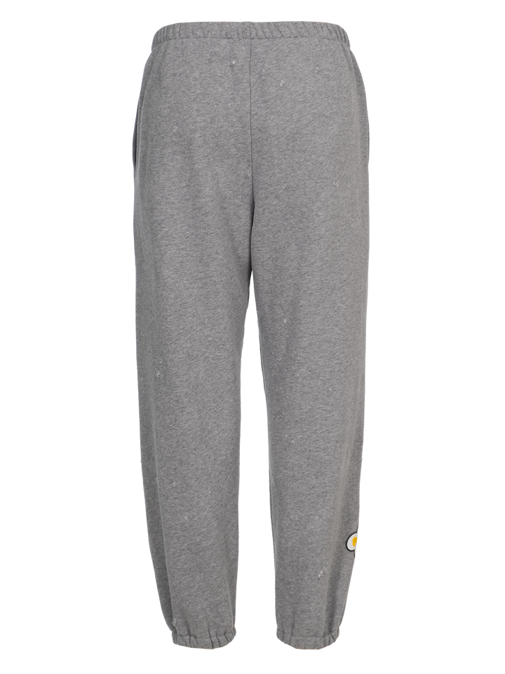 Natasha Zinko Distressed 'F*ck Off Tuesday' Jogging Pants