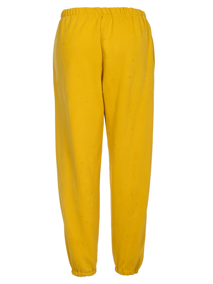 Natasha Zinko Distressed 'F*ck Off Wednesday' Jogging Pants