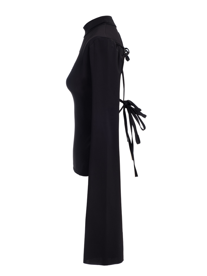 Natasha Zinko I Love Odessa Single-sleeve Tie Back Top