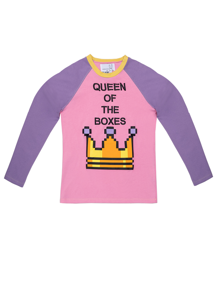 natasha zinko Longsleeve T-shirt 'Queen Of The Boxes'