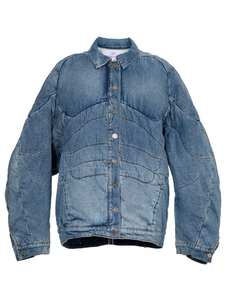 Natasha Zinko ABS+BICEPS DENIM JACKET