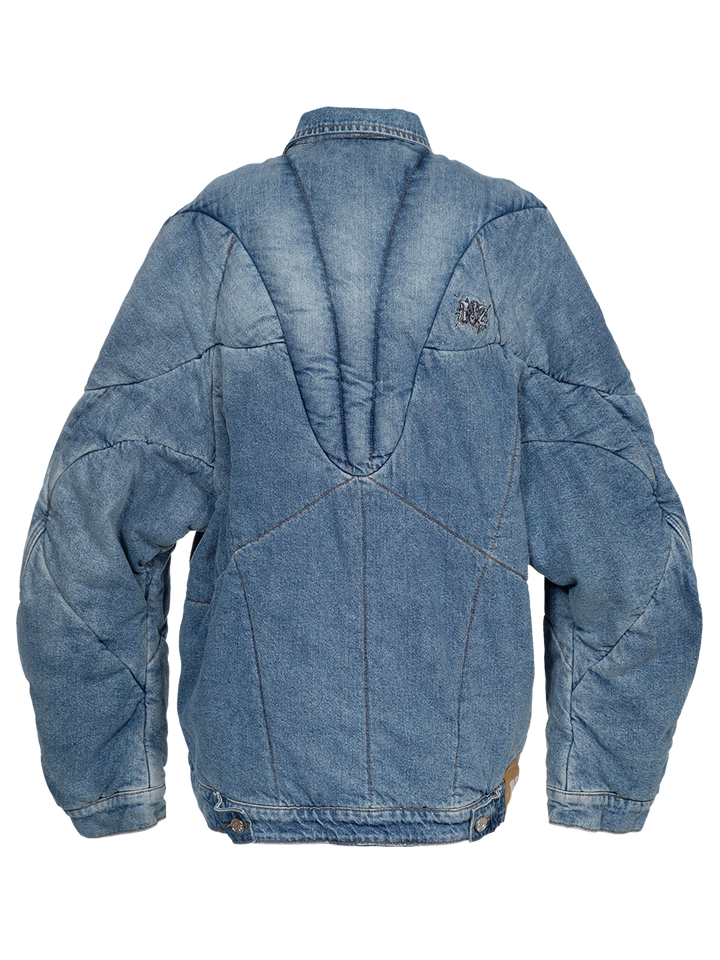 Natasha Zinko ABS+BICEPS DENIM JACKET