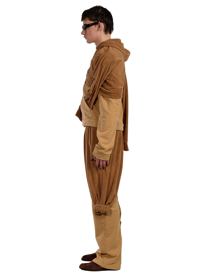 Natasha Zinko AFTERCARE HOODIE BEIGE