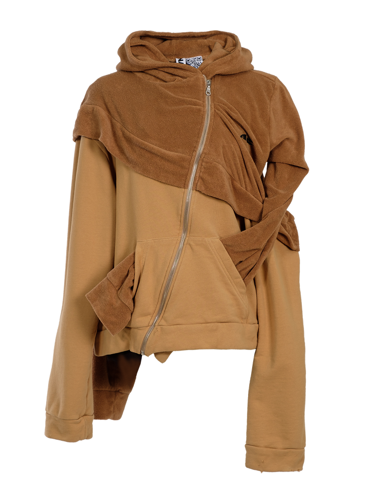 Natasha Zinko AFTERCARE HOODIE BEIGE