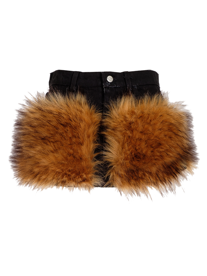 Natasha Zinko ALIEN FUR SKIRT