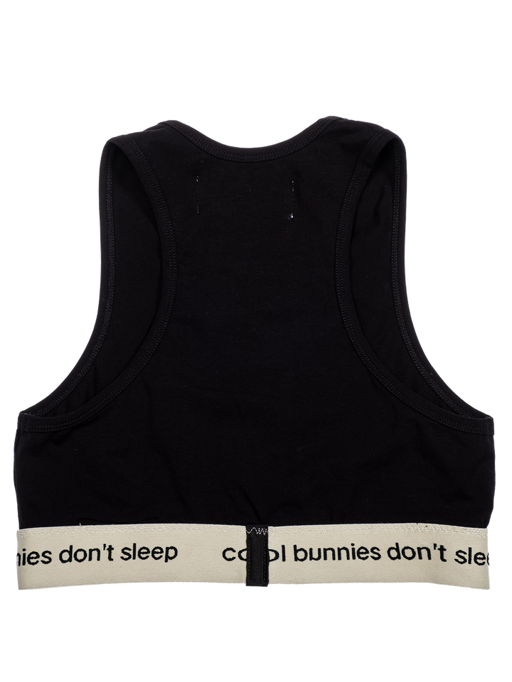 Natasha Zinko 'Aliens And Bunnies' Crop Top