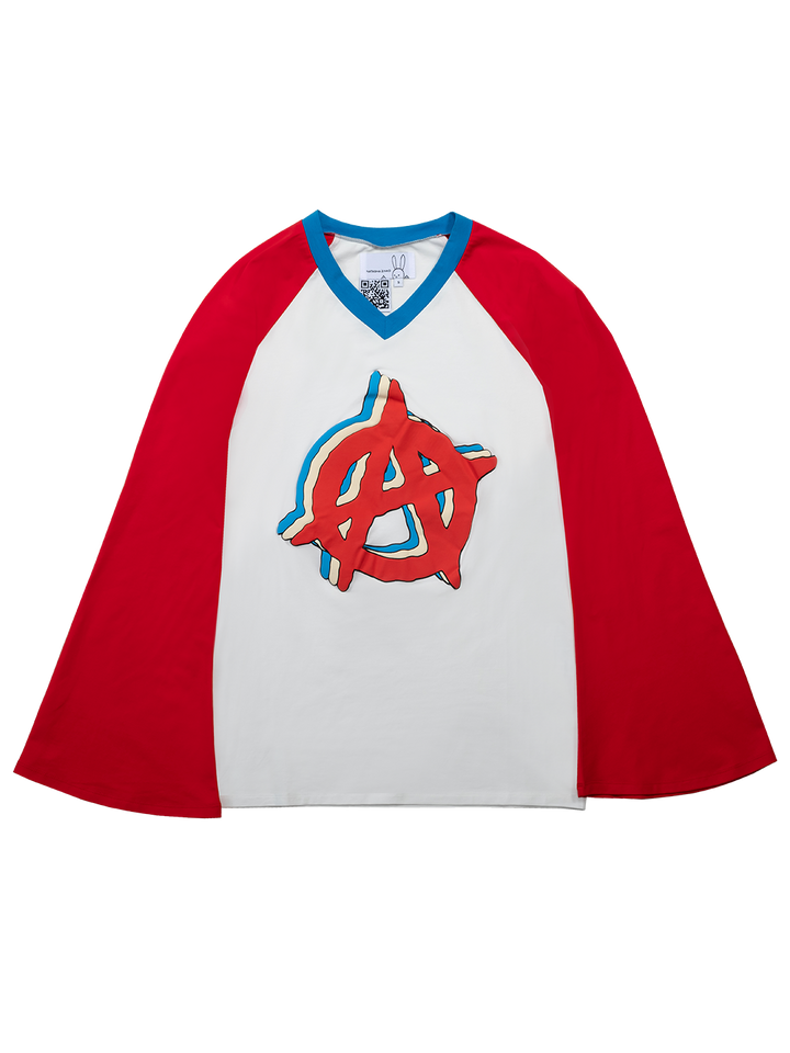 Natasha Zinko Anarchy Raglan T-shirt