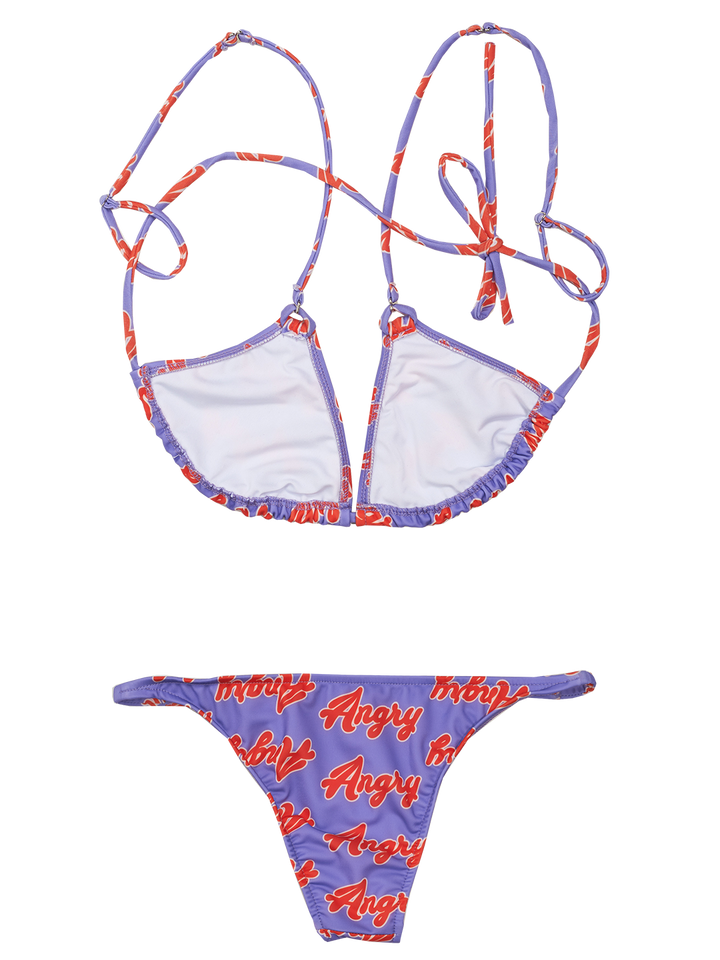 Natasha Zinko Angry Print Bikini