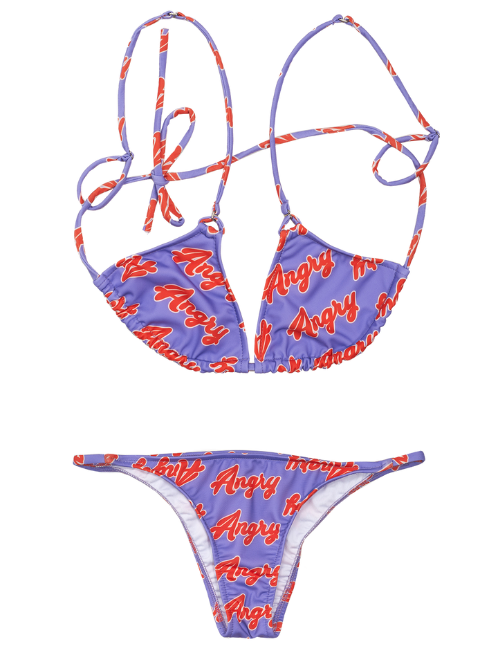 Natasha Zinko Angry Print Bikini