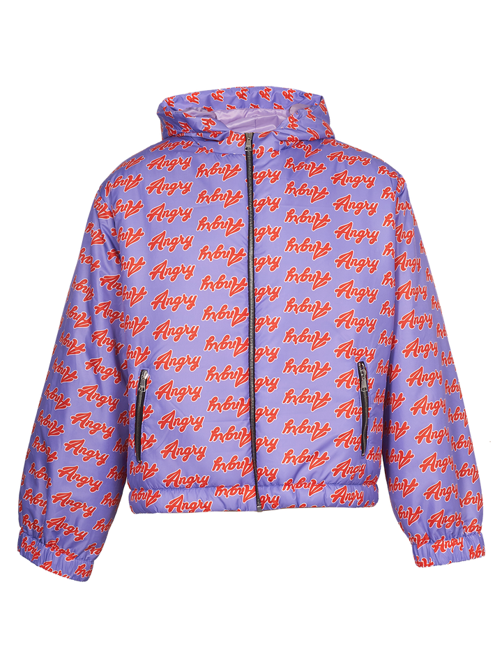 natasha zinko Angry-print Puffer Jacket