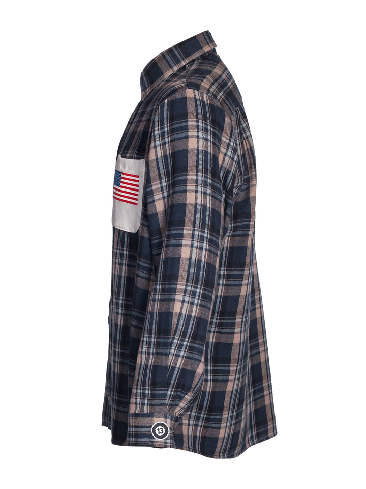 Natasha Zinko Anti Gun Plaid Buttoned Shirt