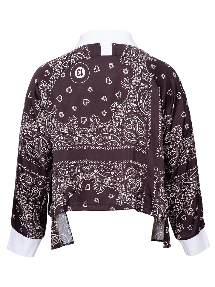 Natasha Zinko Bandana-print Top