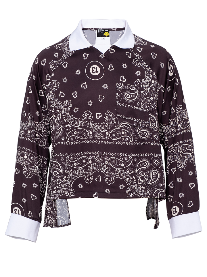 Natasha Zinko Bandana-print Top