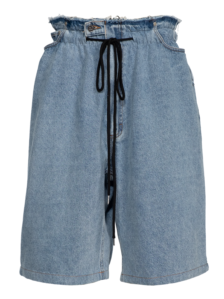 natasha zinko Belt Off Denim Shorts