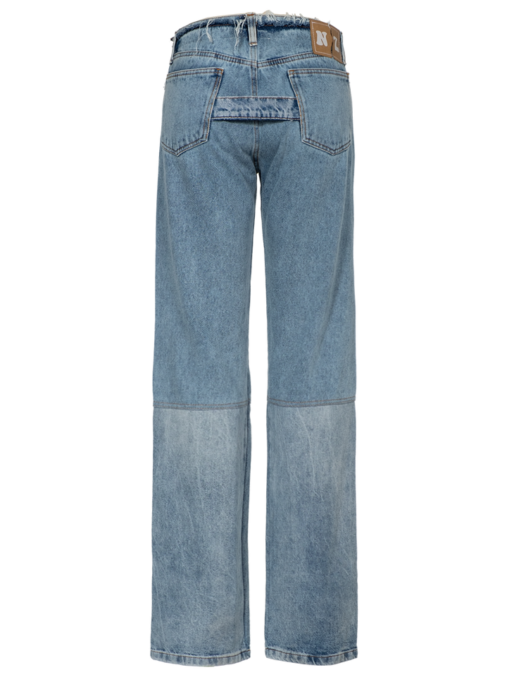 Natasha Zinko Belt Off Slim Jeans