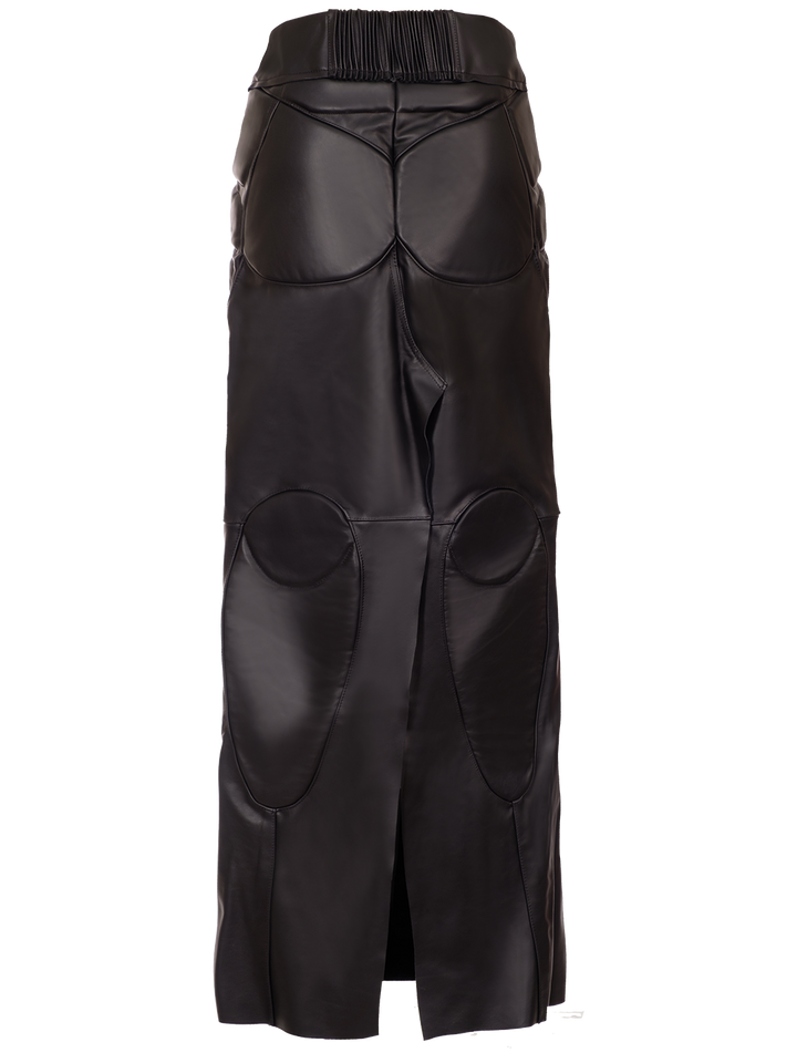 Natasha Zinko Biker Leather Skirt