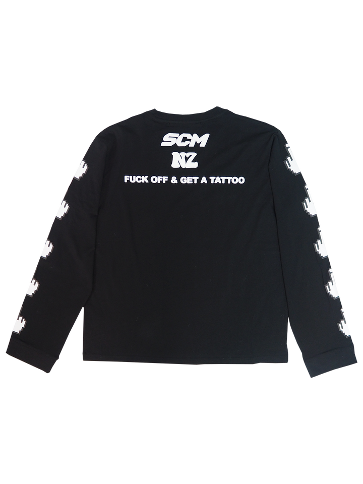 Natasha Zinko Black NZ X SCM T-Shirt