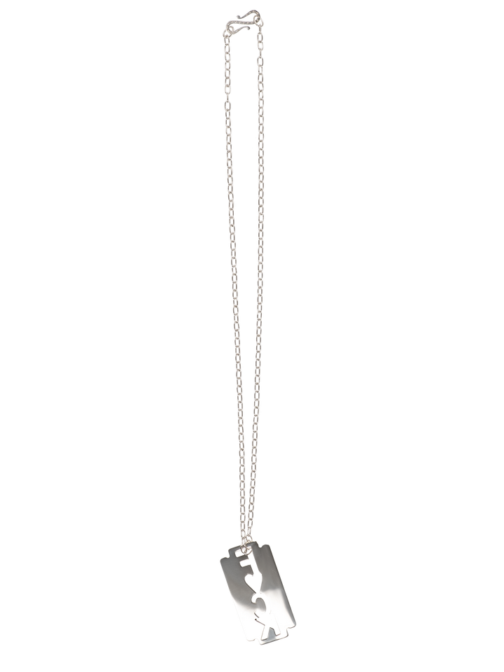 Natasha Zinko Blade F*ck Necklace