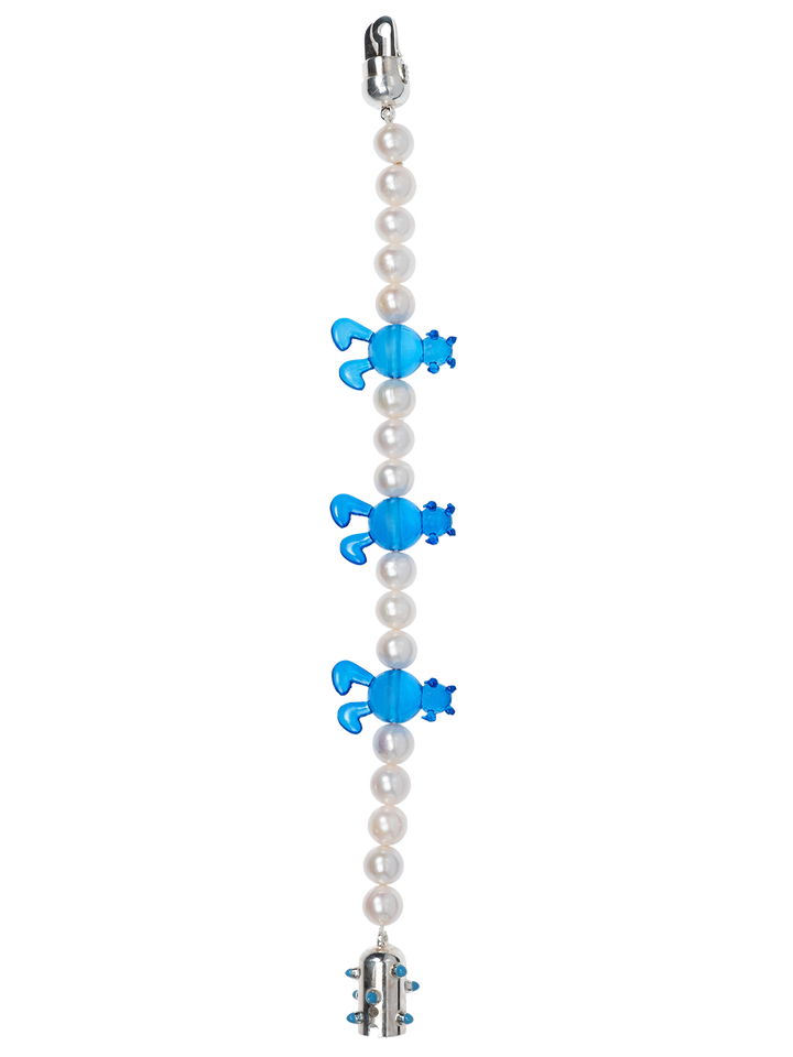 Natasha Zinko Blue Bunnies Bracelet