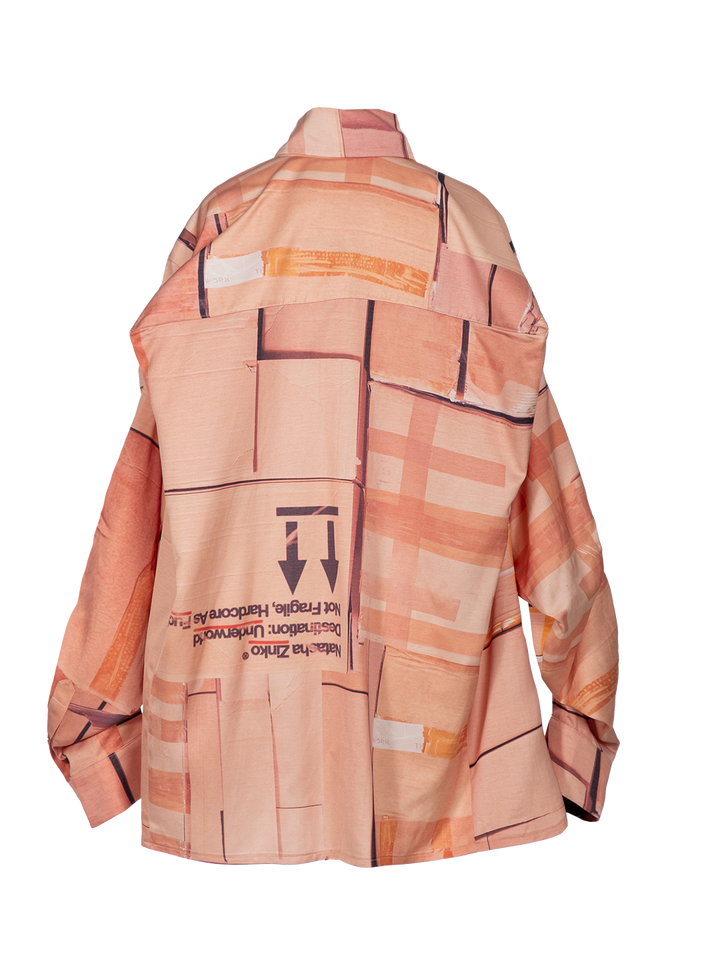 Natasha Zinko Box-print Box Shirt