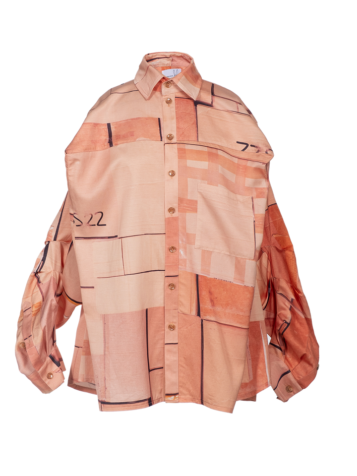 Natasha Zinko Box-print Box Shirt