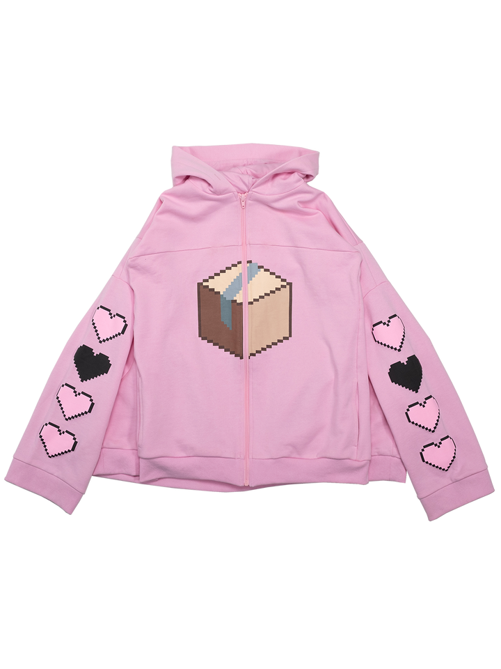 Natasha Zinko Box Zipped Hoodie