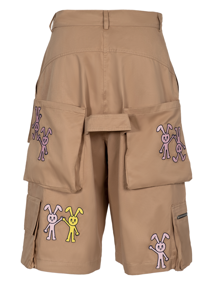Natasha Zinko Bunny Cargo Shorts