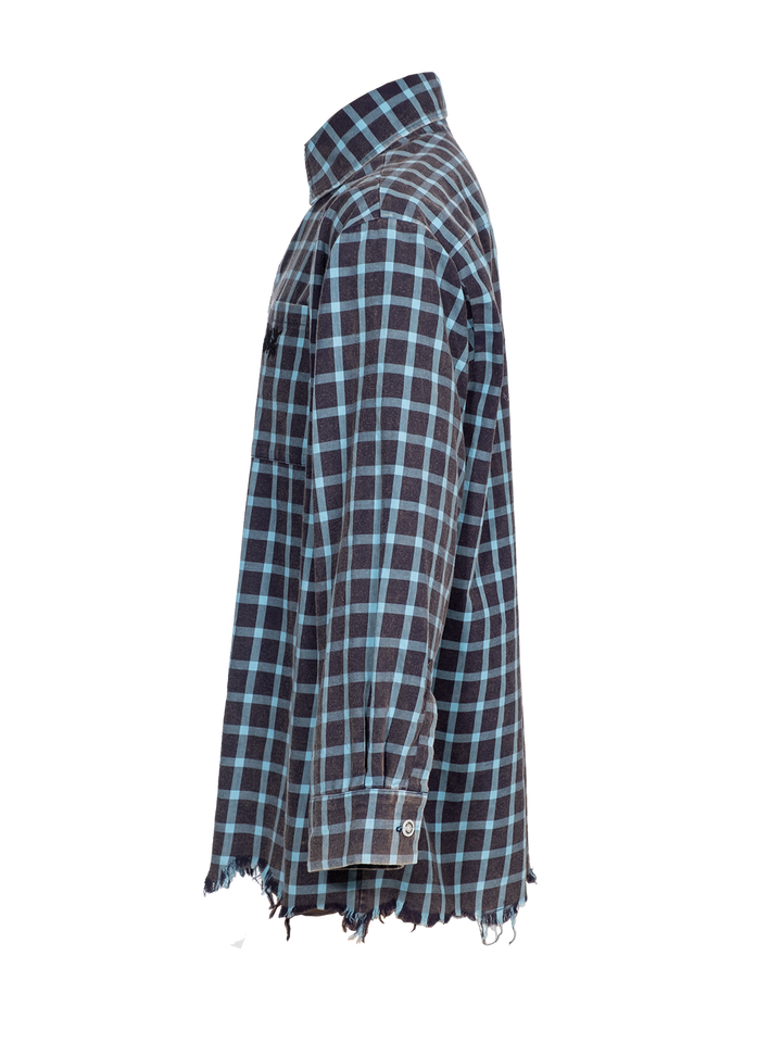 Natasha Zinko Bunny Heart Checkered Shirt