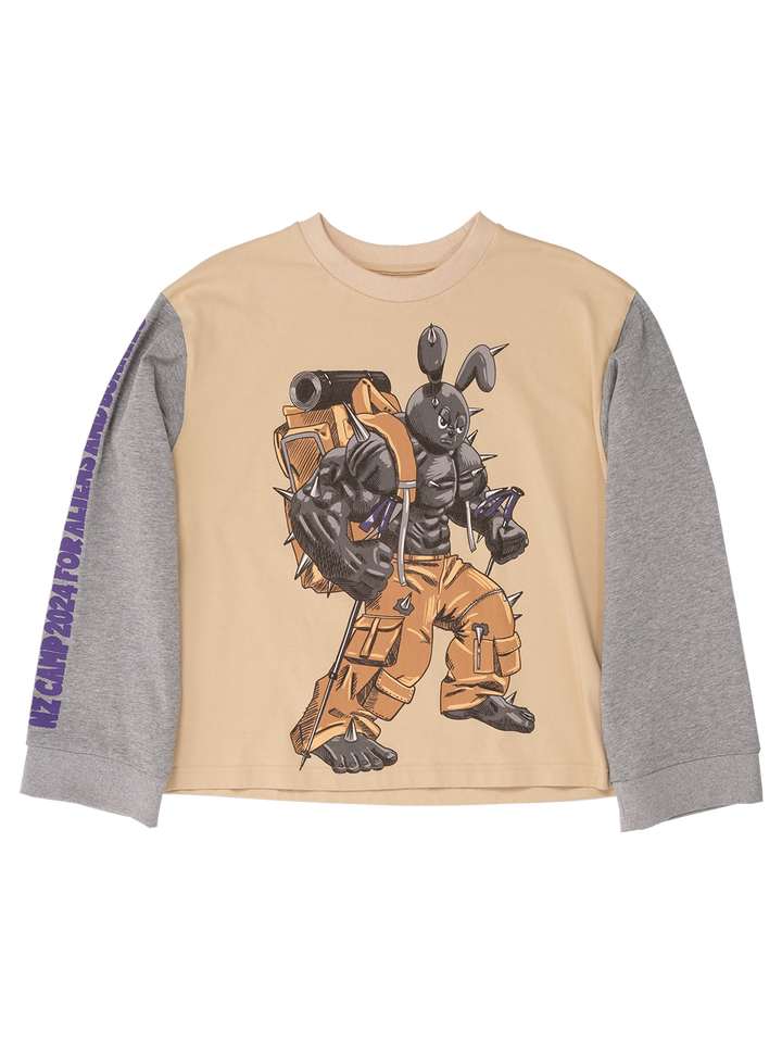 Natasha Zinko Camping Bunny LS T-shirt