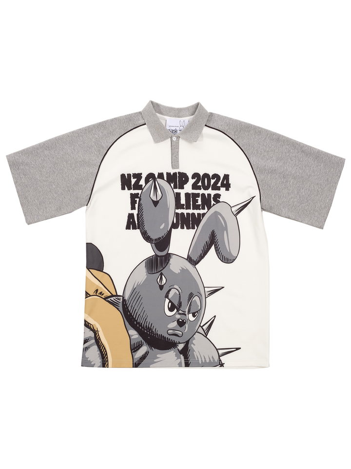 natasha zinko Camping Footballer T-shirt