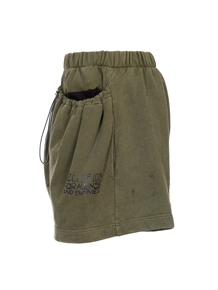 Natasha Zinko Camping Pouch Pocket Jogger Shorts