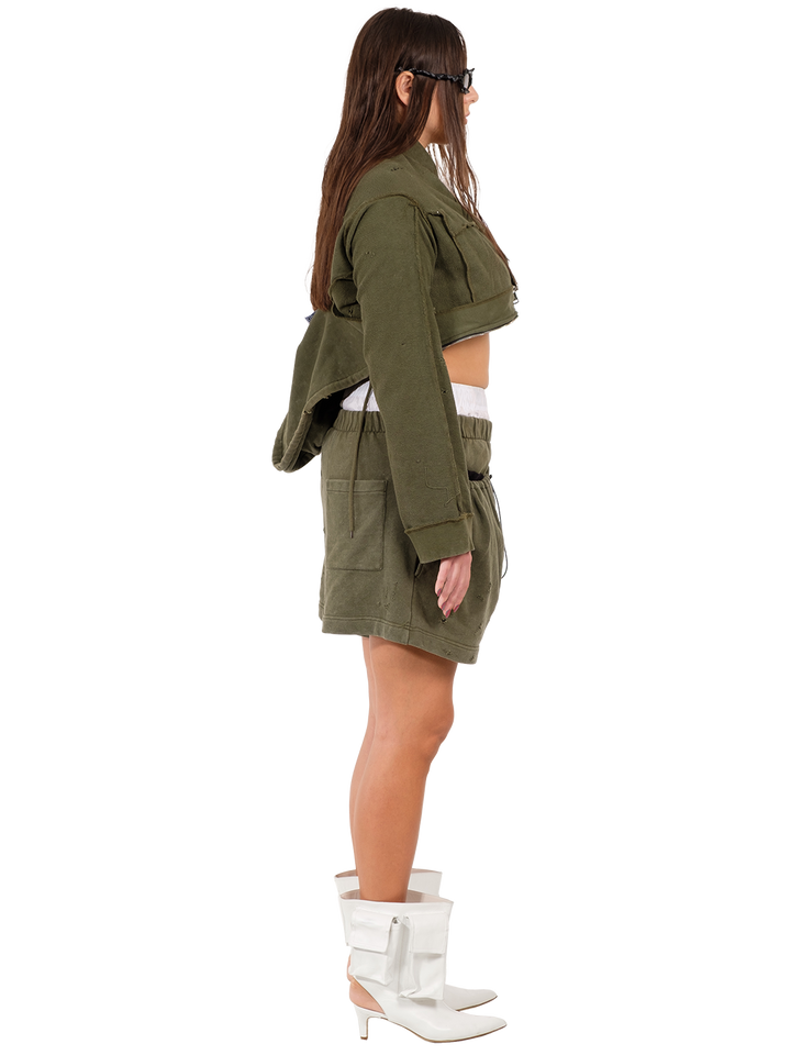 Natasha Zinko Camping Pouch Pocket Jogger Shorts