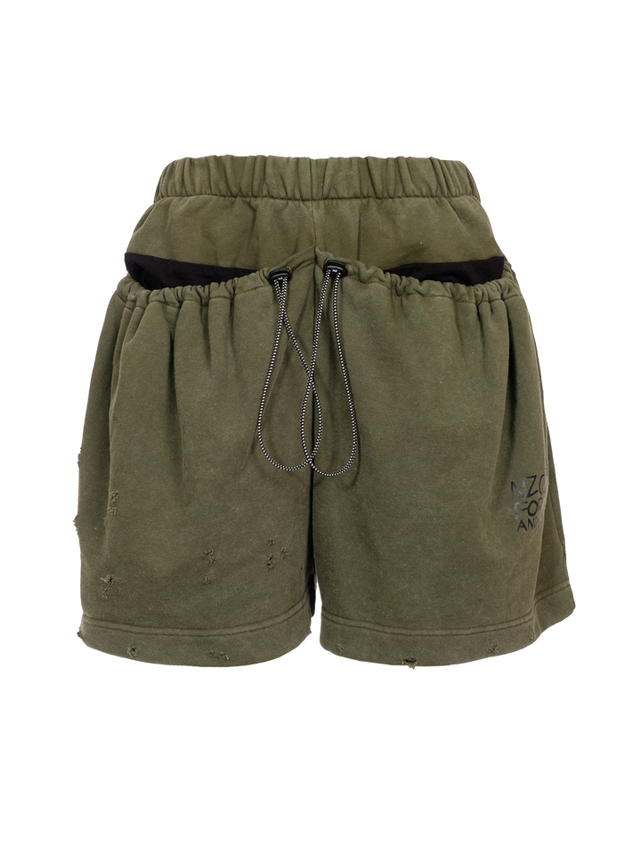 natasha zinko Camping Pouch Pocket Jogger Shorts
