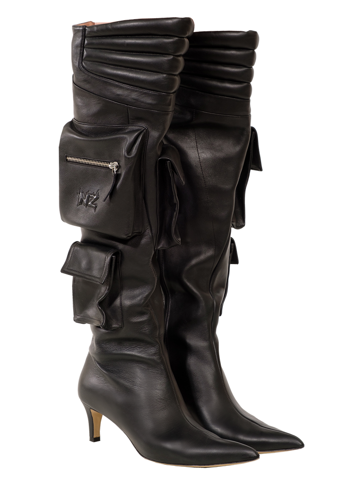natasha zinko Camping Warped Toe Boots