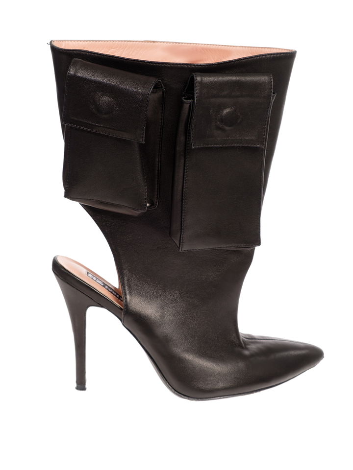 Natasha Zinko Cargo Ankle Bootie