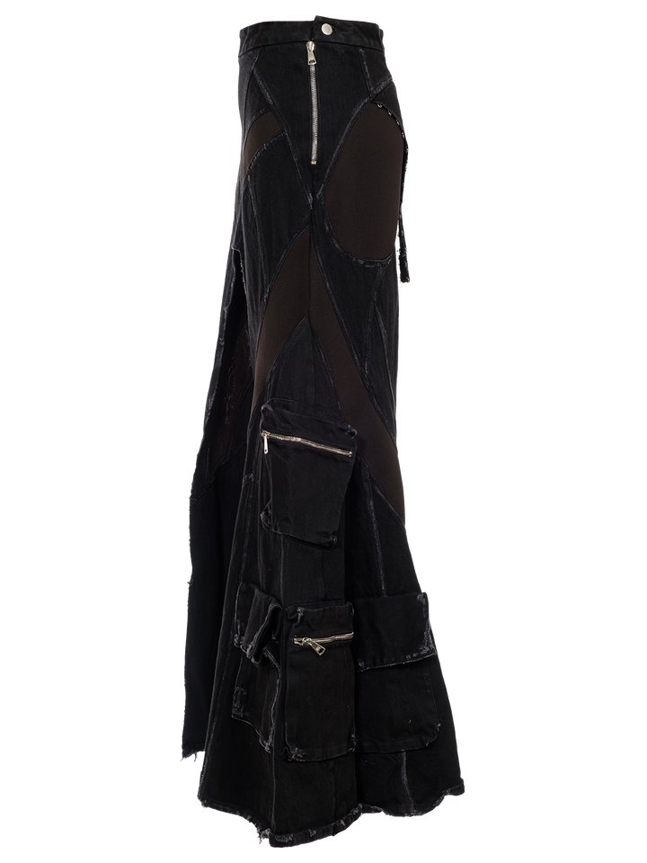 Natasha Zinko Cargo Camping Maxi Skirt