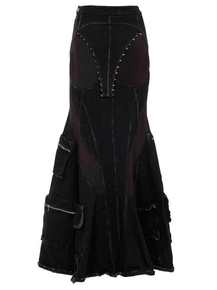 Natasha Zinko Cargo Camping Maxi Skirt