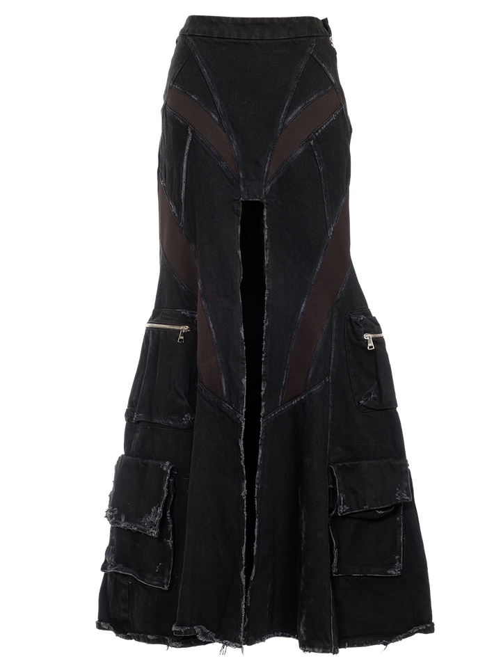 natasha zinko Cargo Camping Maxi Skirt