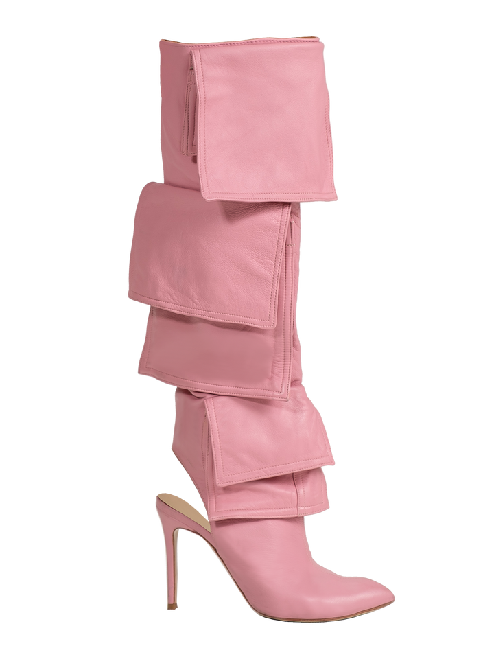 Natasha Zinko Cargo Knee Boots