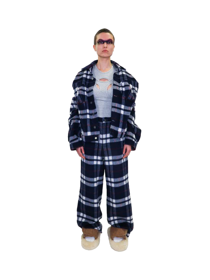 Natasha Zinko Checked Box Jacket