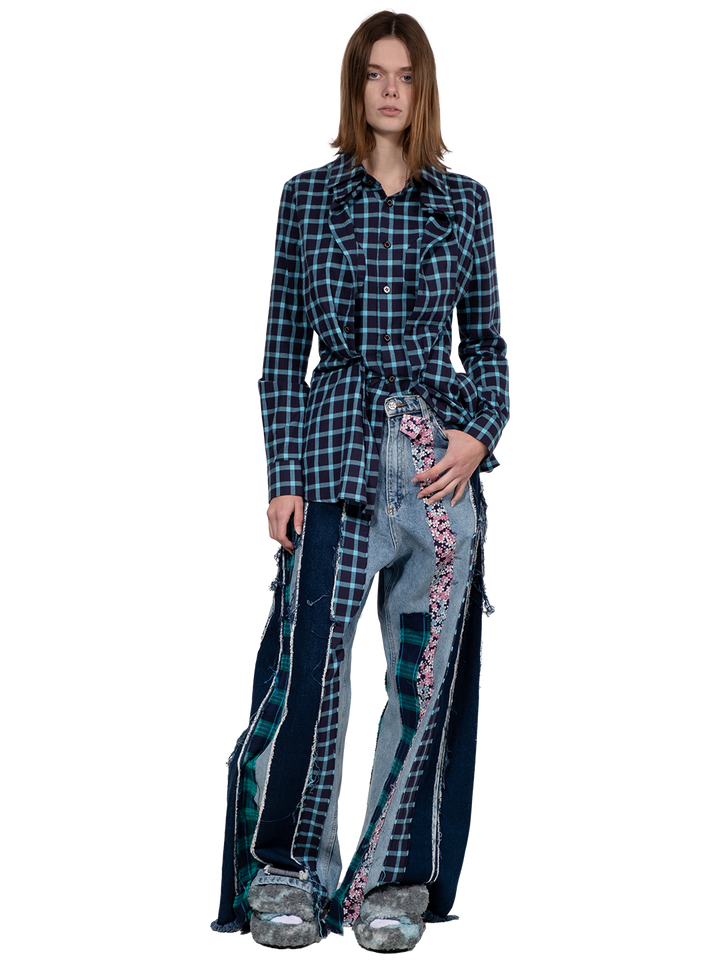 Natasha Zinko Checkered Shirt