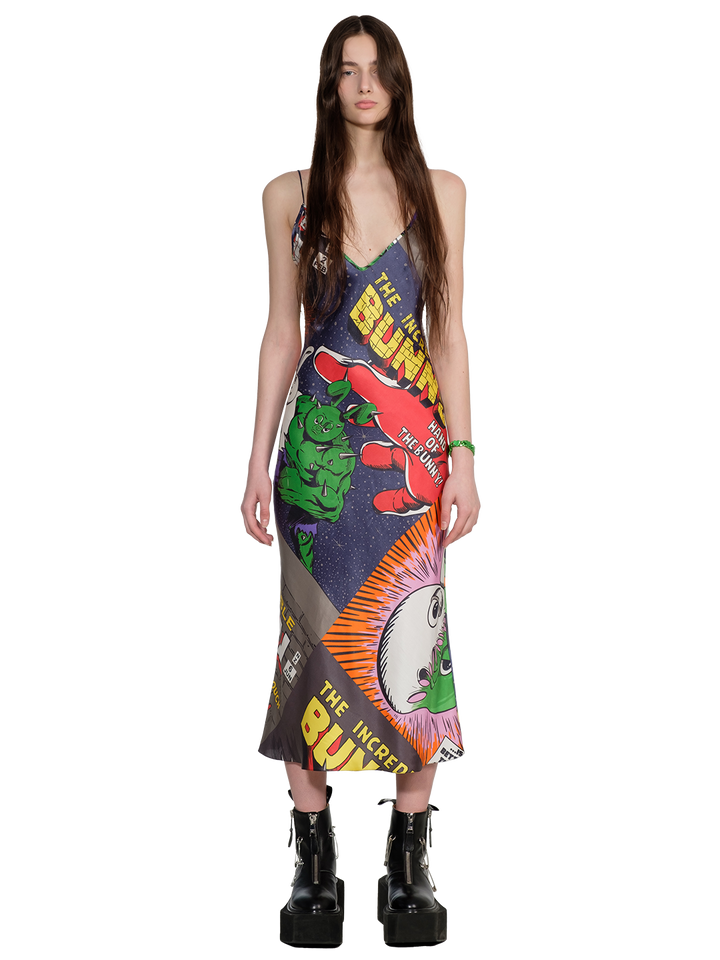 natasha zinko Comics Slip Dress