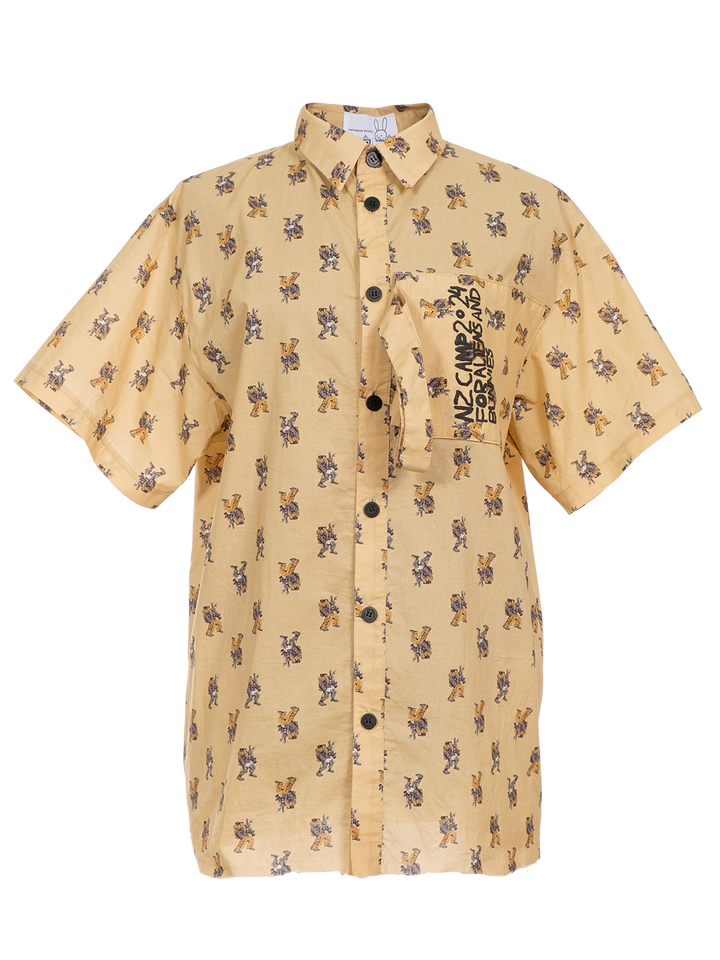 Natasha Zinko Convertible Camp Tote Shirt