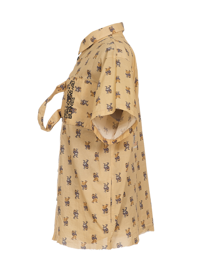 Natasha Zinko Convertible Camp Tote Shirt