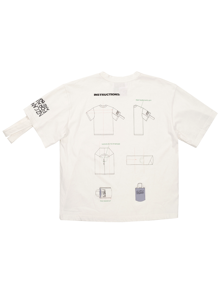 Natasha Zinko Convertible Tote Camping T-shirt